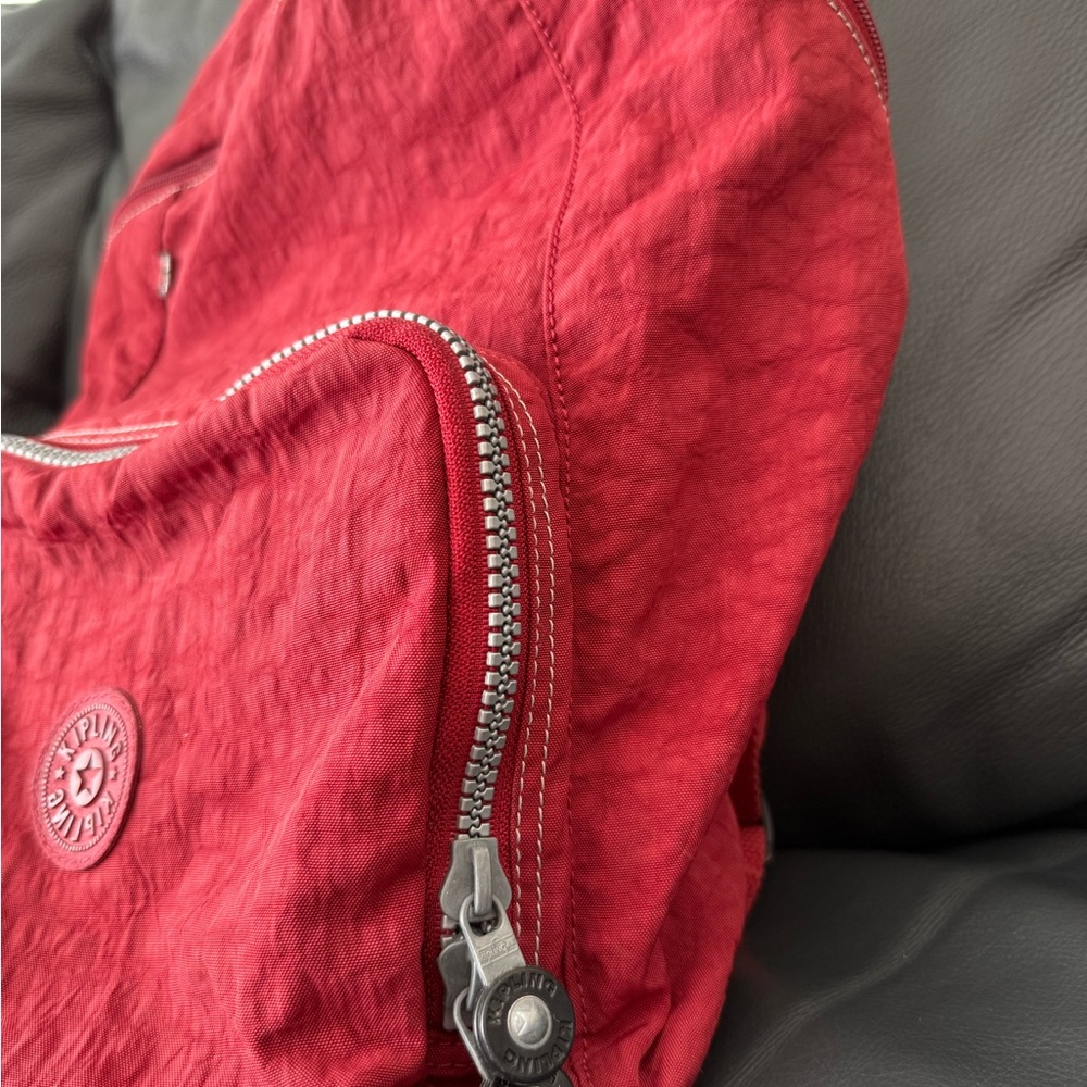 Kipling Red Backpack - image 4